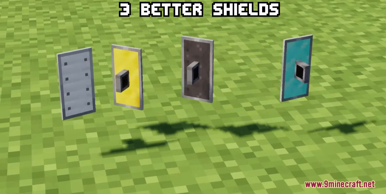 Better Shields Mod (1.18.2, 1.16.5) - Make the Vanilla Shield Deflect Less Damage 3