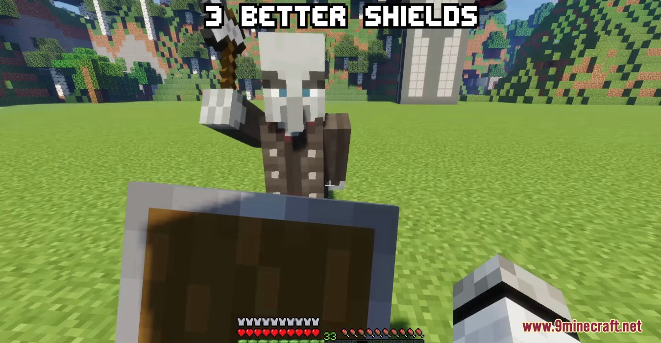 Better Shields Mod (1.18.2, 1.16.5) - Make the Vanilla Shield Deflect Less Damage 4