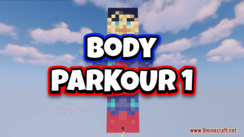 Body Parkour 1 Map (1.20.4, 1.19.4) – Get Inside Superman’s Body Thumbnail