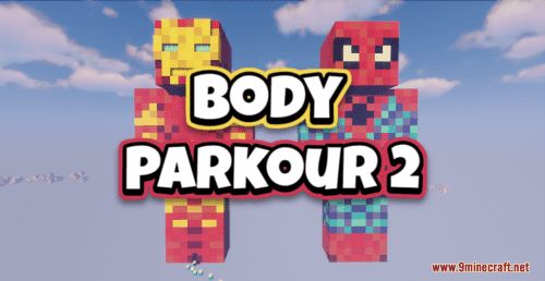 Body Parkour 2 Map (1.19, 1.18.2) – Parkour With Your Favorite Characters! Thumbnail