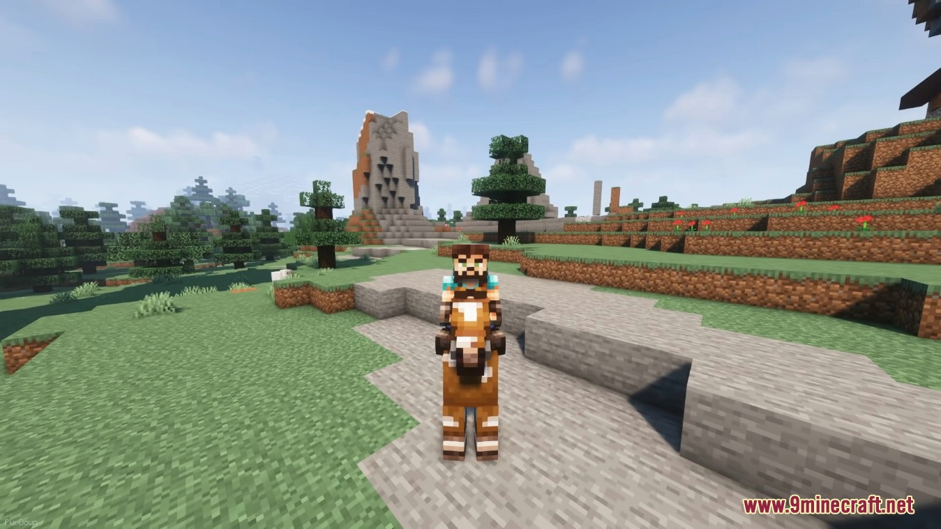 Callable Horses Mod (1.20.1, 1.19.3) - Call Your Horse from Anywhere 3