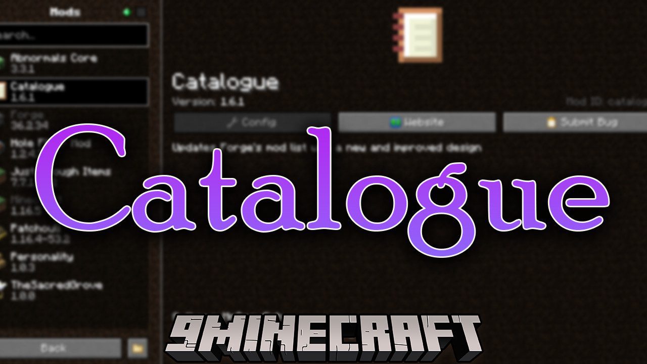 Catalogue Mod (1.20.4, 1.19.4) - Creates A More Rich Experience For Players 1