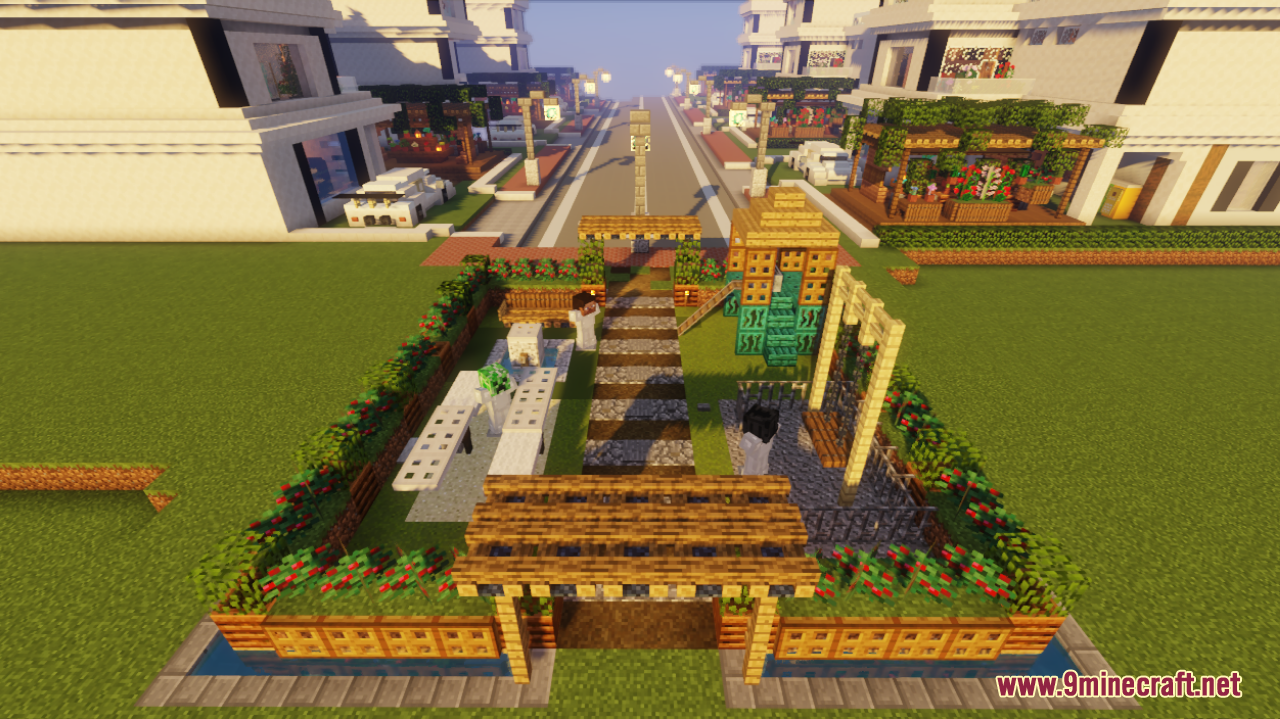 Cheminecraft City Map (1.21.1, 1.20.1) - A Beautiful Minecraft Town 5