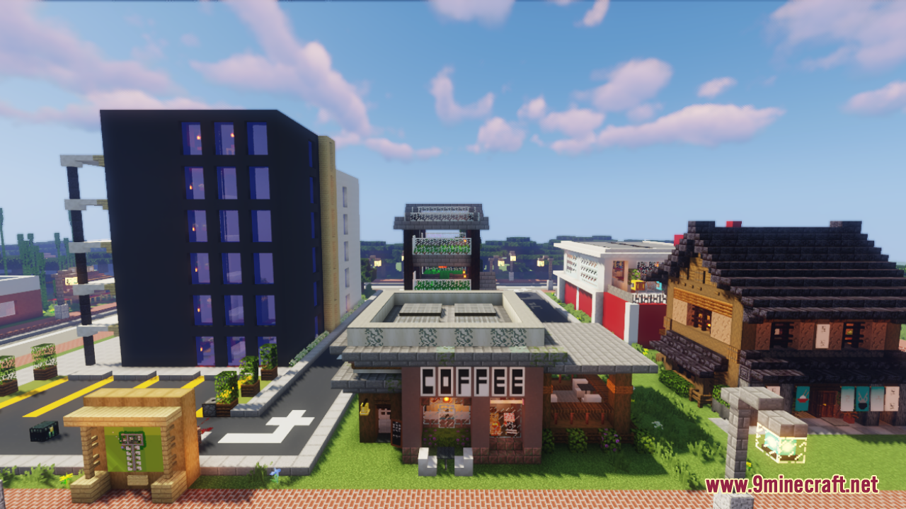 Cheminecraft City Map (1.21.1, 1.20.1) - A Beautiful Minecraft Town 7