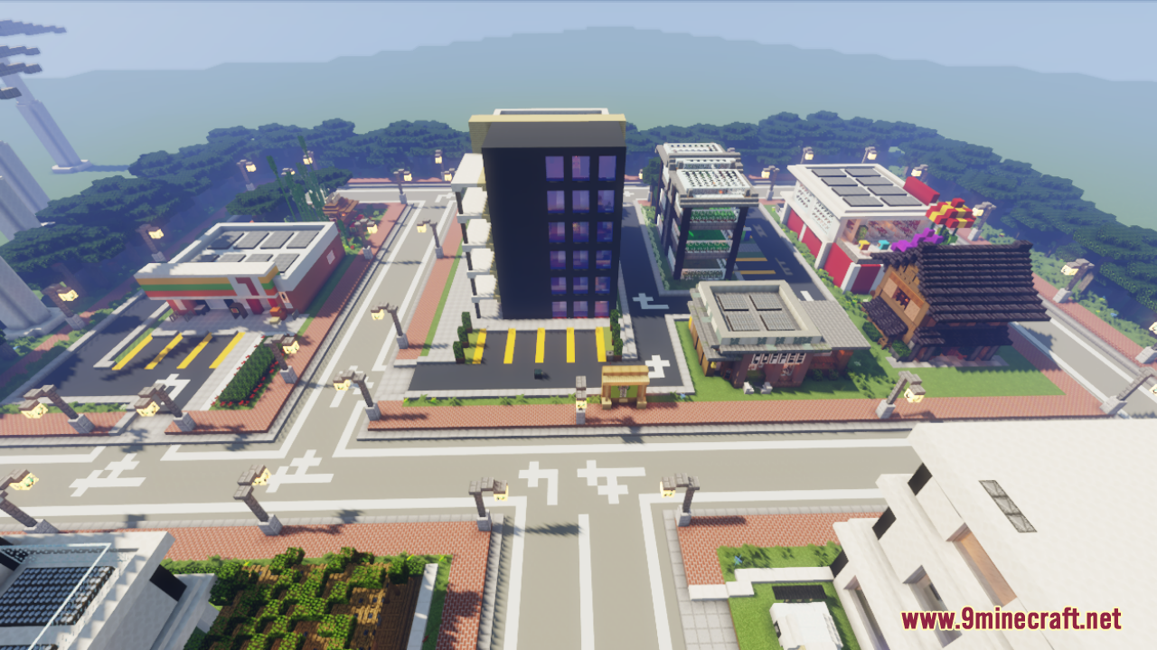 Cheminecraft City Map (1.21.1, 1.20.1) - A Beautiful Minecraft Town 8