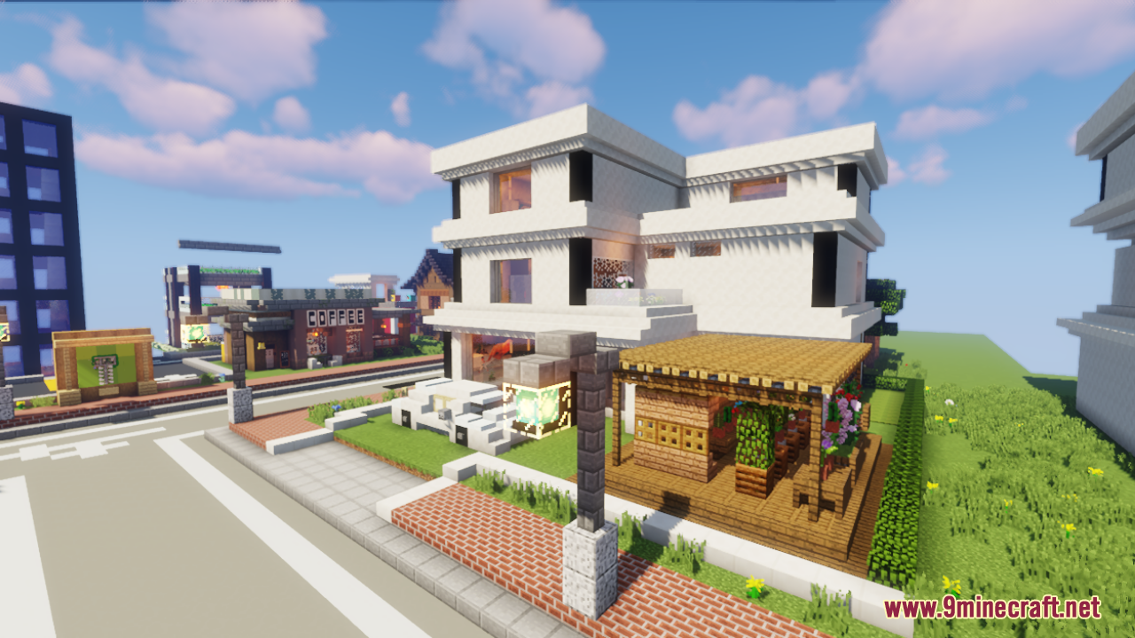 Cheminecraft City Map (1.21.1, 1.20.1) - A Beautiful Minecraft Town 10