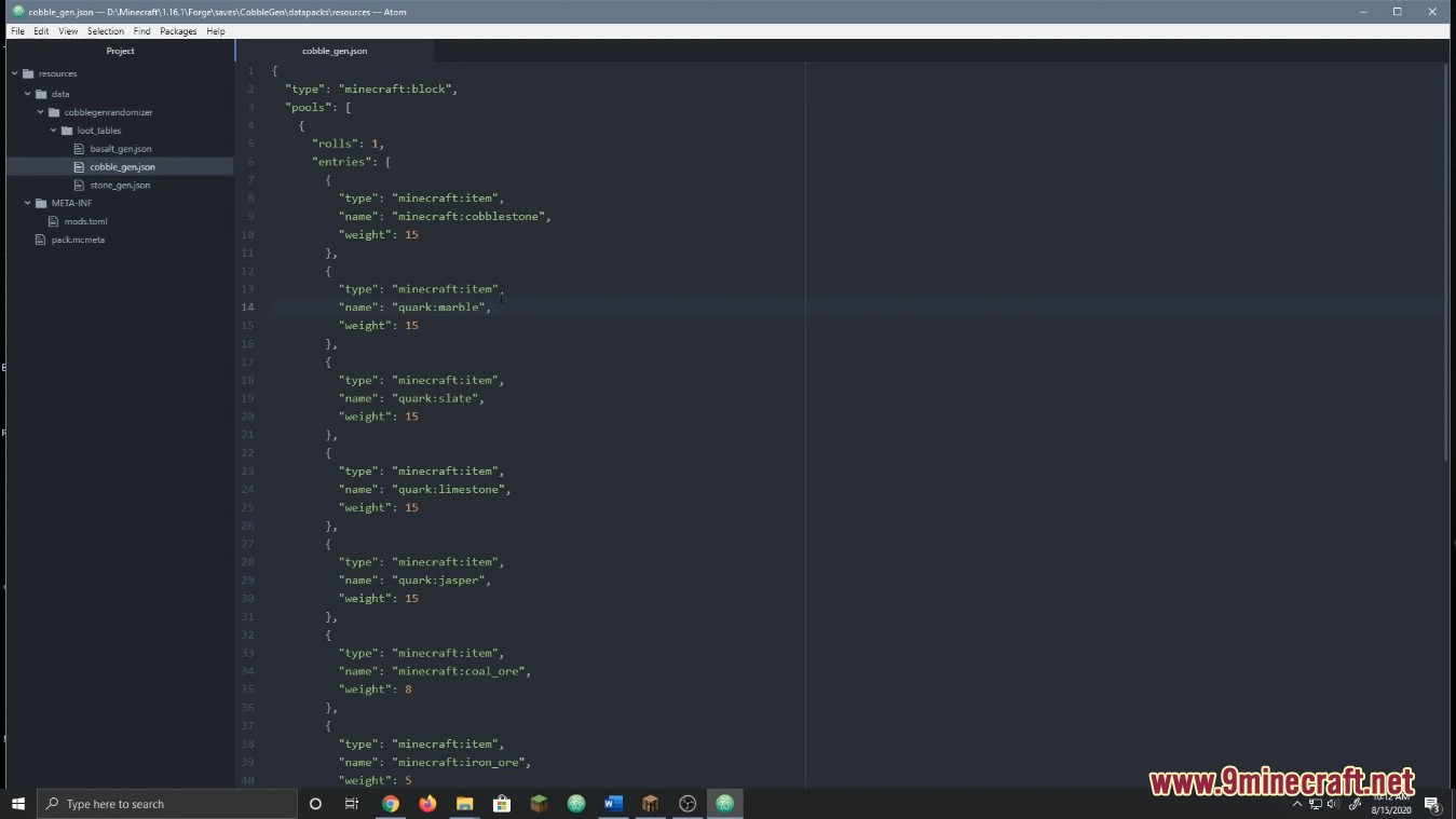 Cobble Gen Randomizer Mod (1.20.2, 1.19.4) - Allow Customize Cobble Gens 7