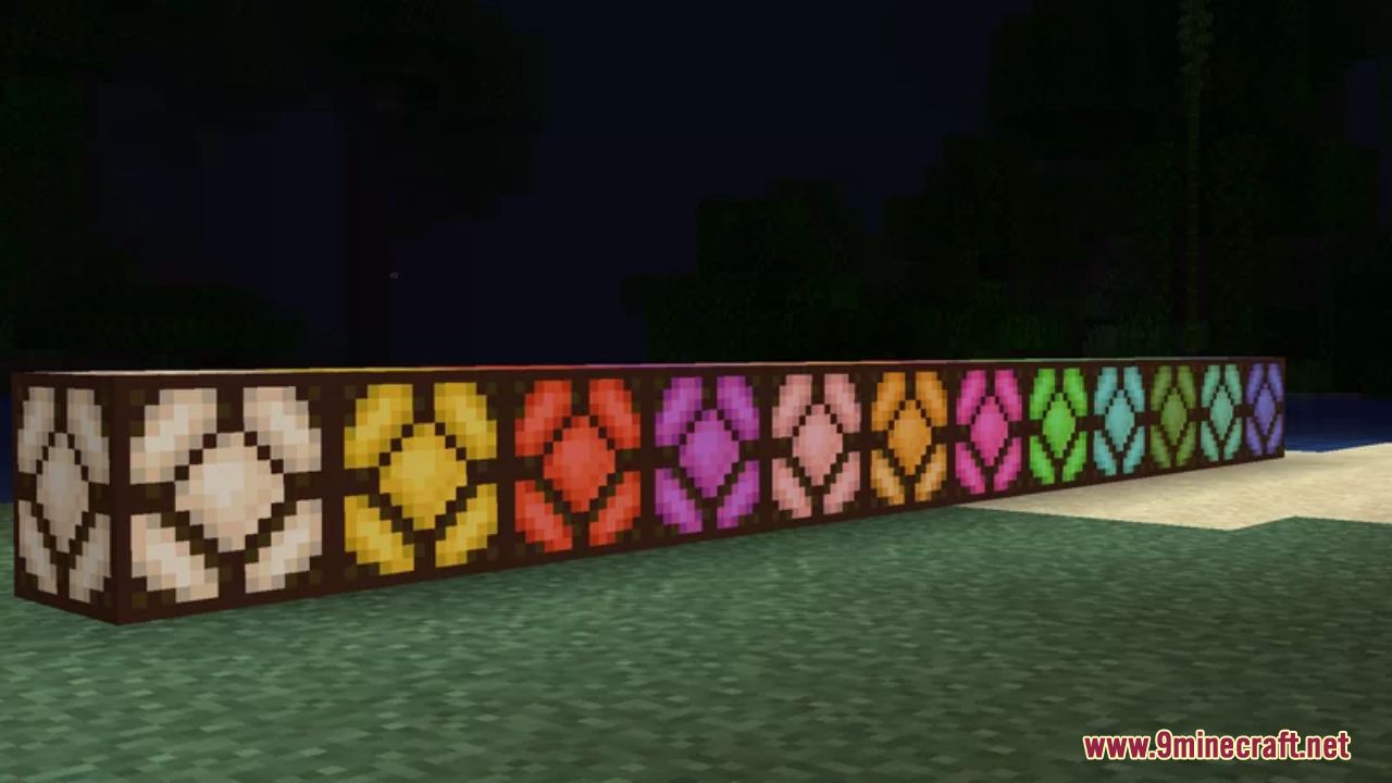 Colorful Redstone Lamps Mod (1.18.2) - Catchy Lamps 11