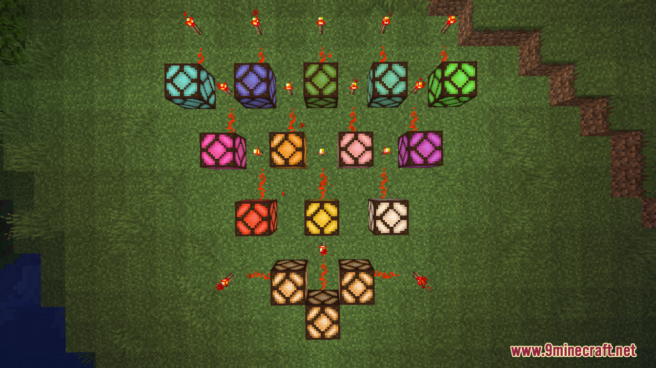 Colorful Redstone Lamps Mod (1.18.2) - Catchy Lamps 2