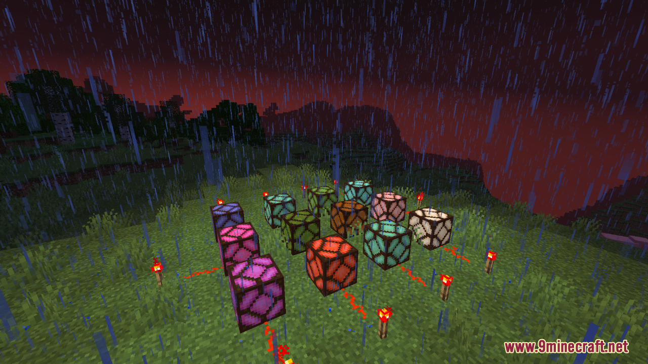 Colorful Redstone Lamps Mod (1.18.2) - Catchy Lamps 5