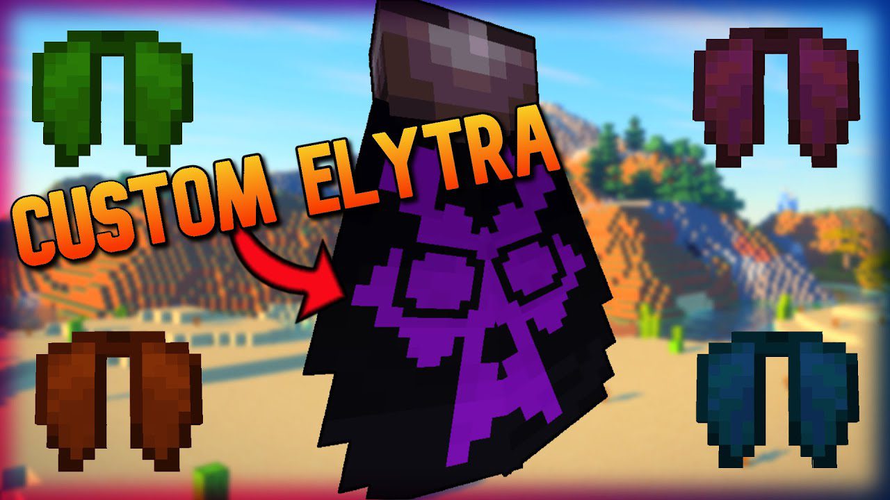 Customizable Elytra Mod (1.20.4, 1.19.4) - Make Elytra Dyeable Like Leather Armor 1