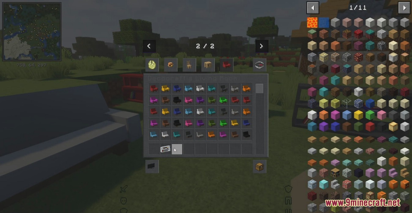 DecoCraftia Mod (1.16.5, 1.15.2) - Decorate Your House with Various Items 9