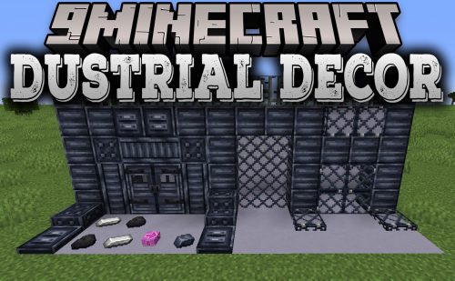 Dustrial Decor Mod (1.20.1, 1.19.3) – Industrial Looking Blocks to Decorate Your World Thumbnail