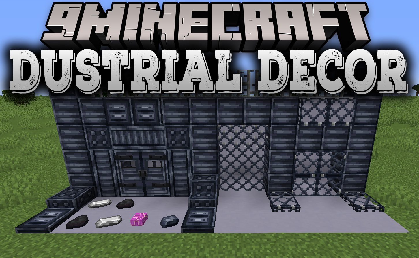Dustrial Decor Mod (1.20.1, 1.19.3) - Industrial Looking Blocks to Decorate Your World 1