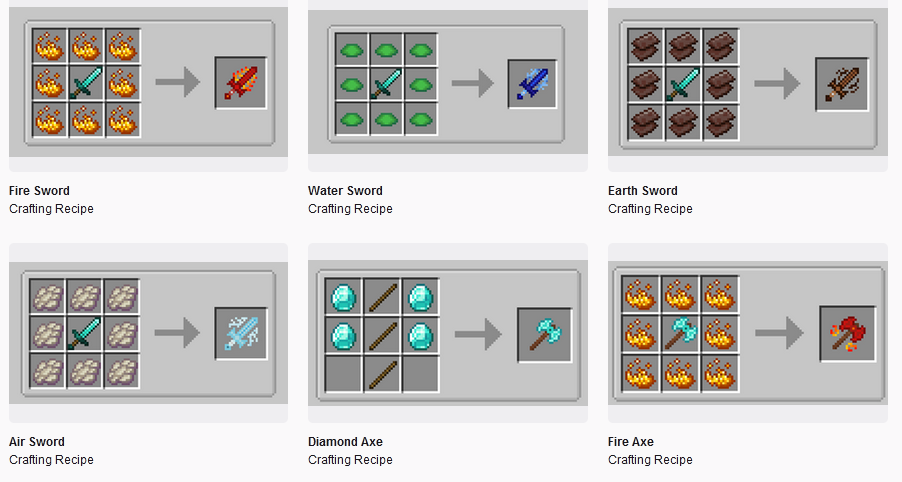 Elemental Powers Mod (1.19.2, 1.18.2) - Epic Weapons and more 8