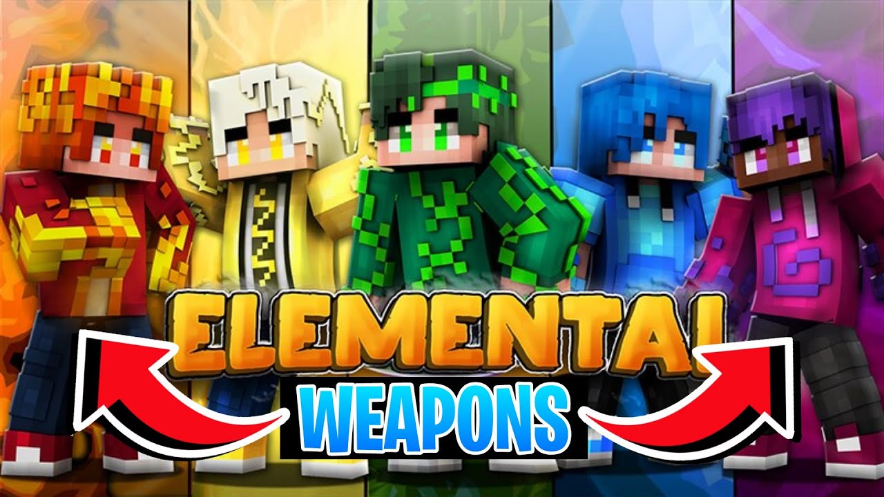 Elemental Powers Mod (1.19.2, 1.18.2) - Epic Weapons and more 1