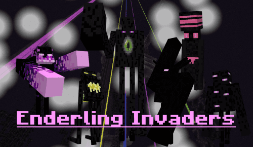 Enderling Invaders Mod (1.16.5) – Enderlings from Minecraft Dungeons Thumbnail