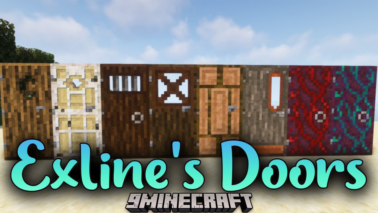 Exline's Doors Mod (1.20.4, 1.19.4) - New and Unique Doors 1