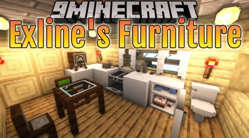 Exline’s Furniture Mod (1.19.4, 1.18.2) – Make Your Home Cozy Thumbnail