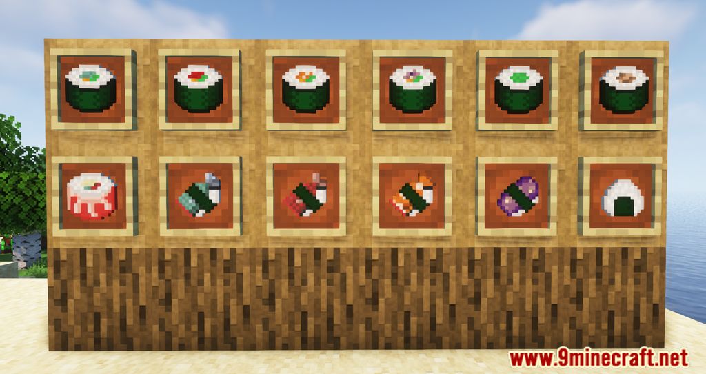 Exline's Sushi Mod (1.20.2, 1.19.4) - Other Culture Edibles 11