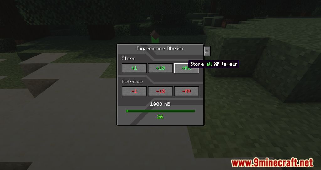 Experience Obelisk Mod (1.20.1, 1.19.2) - Storing XPs for later Uses 6