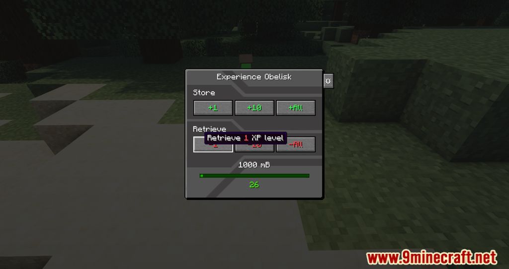 Experience Obelisk Mod (1.20.1, 1.19.2) - Storing XPs for later Uses 7