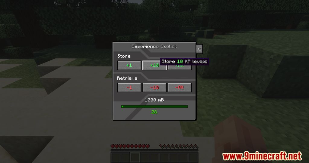 Experience Obelisk Mod (1.20.1, 1.19.2) - Storing XPs for later Uses 11