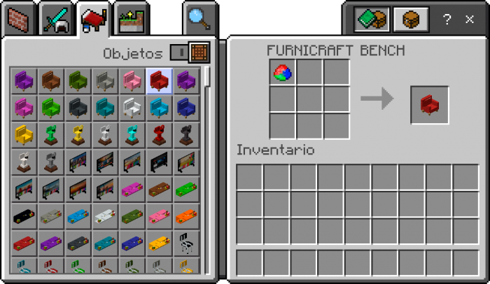 Furnicraft 3D Block Addon (1.20, 1.19) - With Simple Comes Alive Mod 21