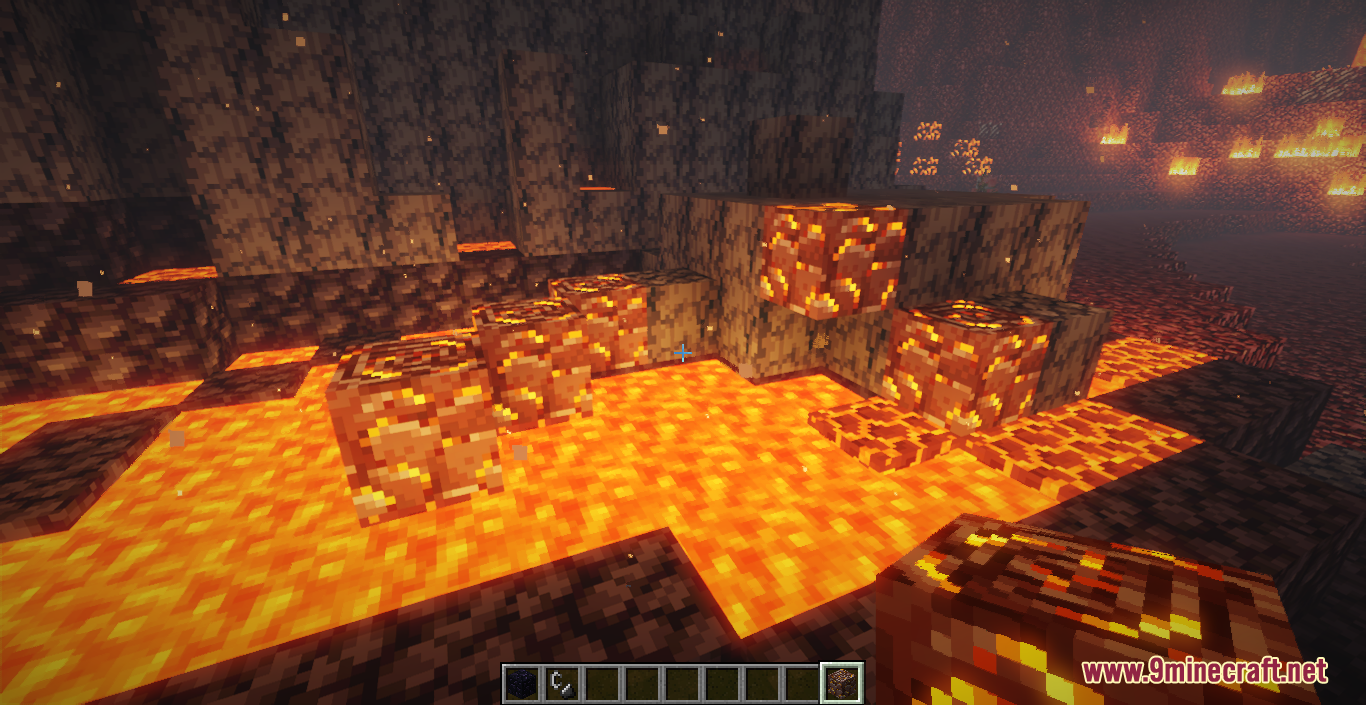 Glowing Gilded Ancient Debris Resource Pack (1.20.6, 1.20.1) - Texture Pack 11