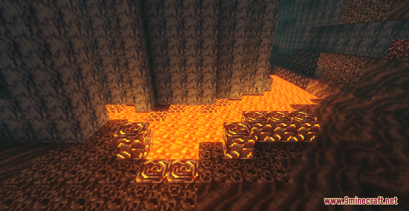 Glowing Gilded Ancient Debris Resource Pack (1.20.6, 1.20.1) - Texture Pack 6