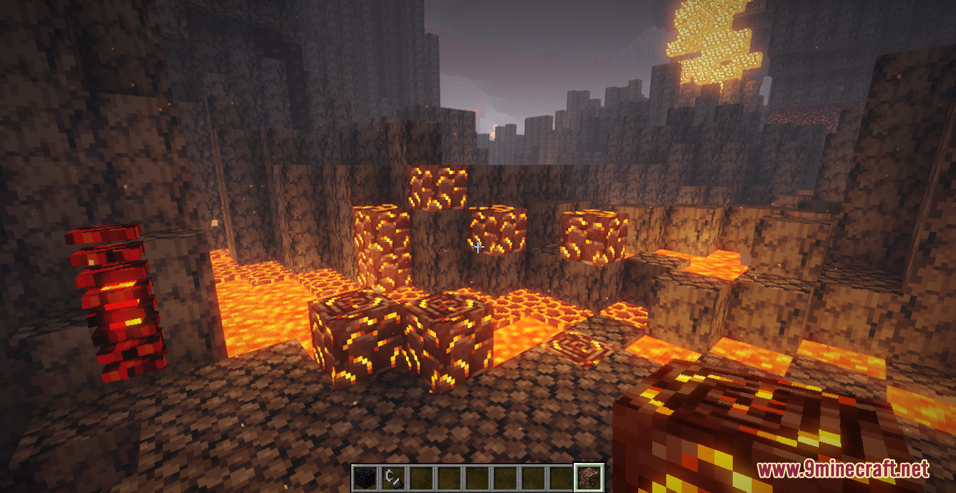 Glowing Gilded Ancient Debris Resource Pack (1.20.6, 1.20.1) - Texture Pack 8