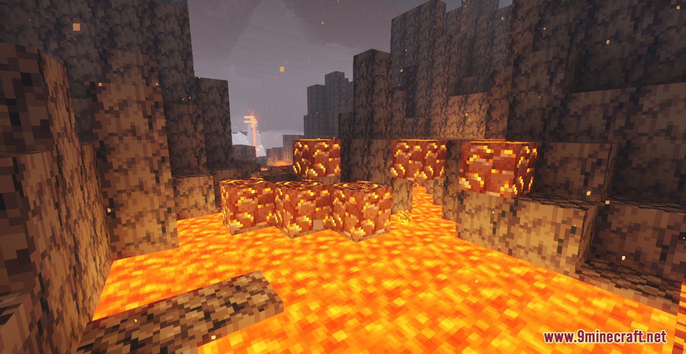 Glowing Gilded Ancient Debris Resource Pack (1.20.6, 1.20.1) - Texture Pack 9