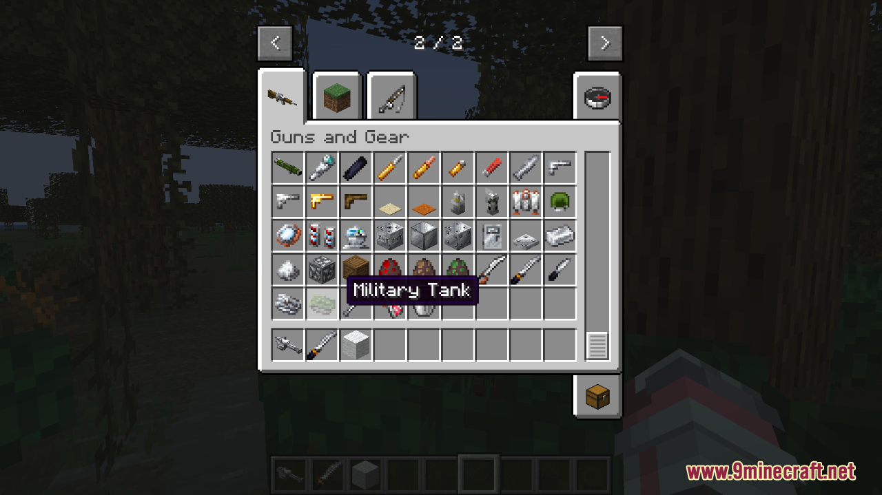 Guns And Gear Mod (1.18.2) - Immersive Weapons 8