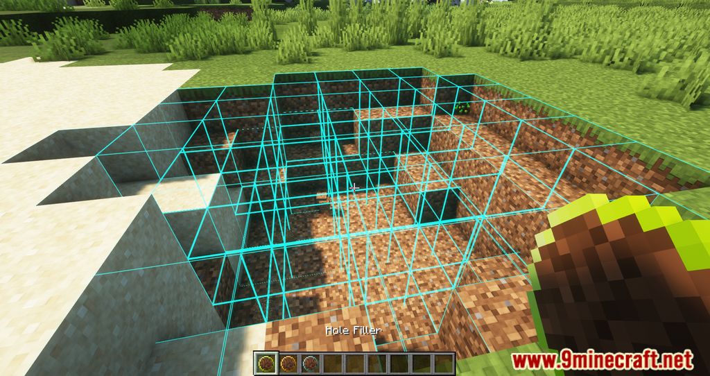 Hole Filler Mod (1.20.1, 1.19.4) - No Longer Afraid Of The Holes Creeper Makes 4