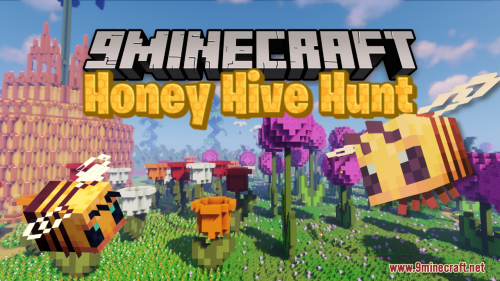 Honey Hive Hunt Map (1.20.4, 1.19.4) – Scavenger Hunt Around the Honey Hive Thumbnail