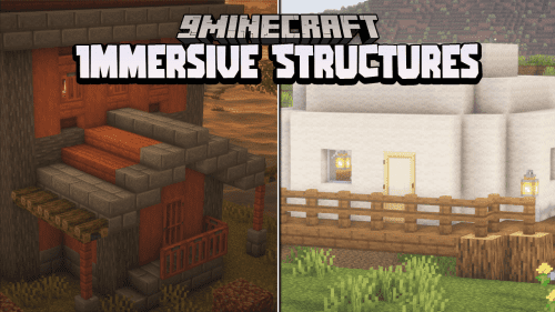 Immersive Structures Data Pack (1.19.4, 1.19.2) – New Structures for Overworld Thumbnail