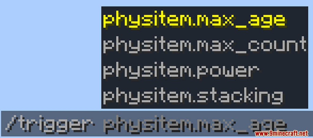 Item Physic Data Pack (1.18.2, 1.18.1) - Realistic Item Drops 12