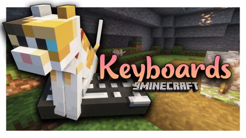 Keyboards Mod (1.18.2, 1.17.1) – A Silly Place for Cats to sit on Thumbnail