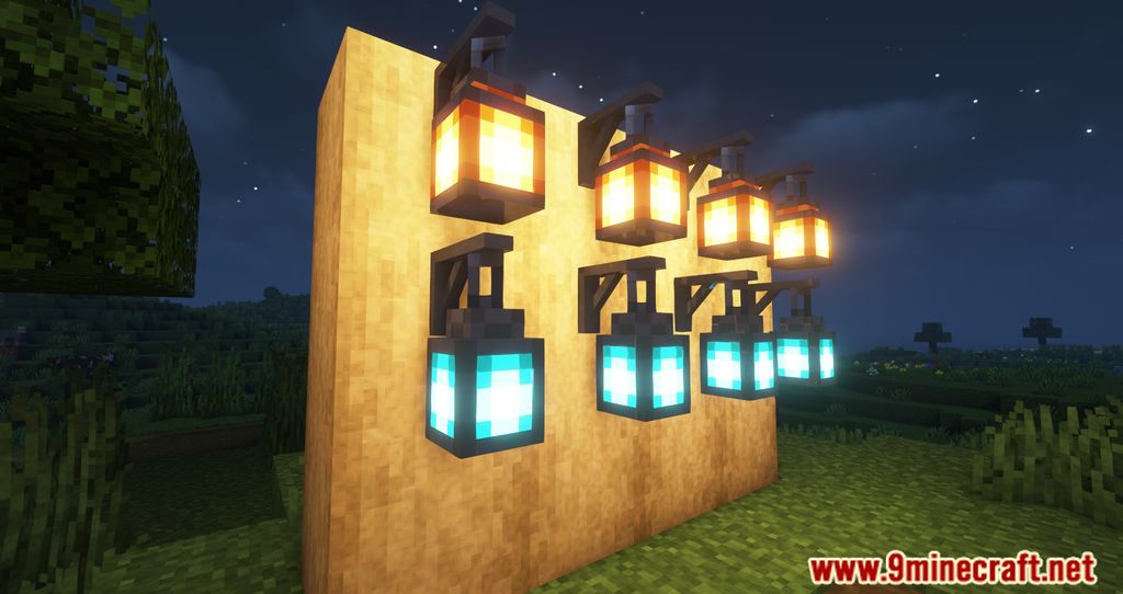 Lanterns Belong on Walls Mod (1.20.4, 1.19.3) - More Realistic Approach for the Lanterns 11