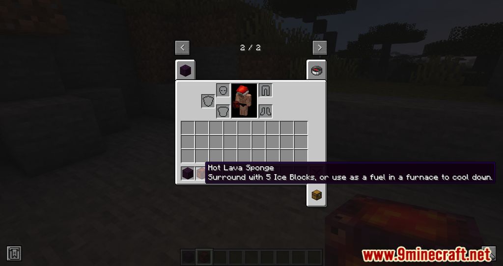 LavaSponge Mod (1.21, 1.20.1) - Lava Fuel in Sponge form 7