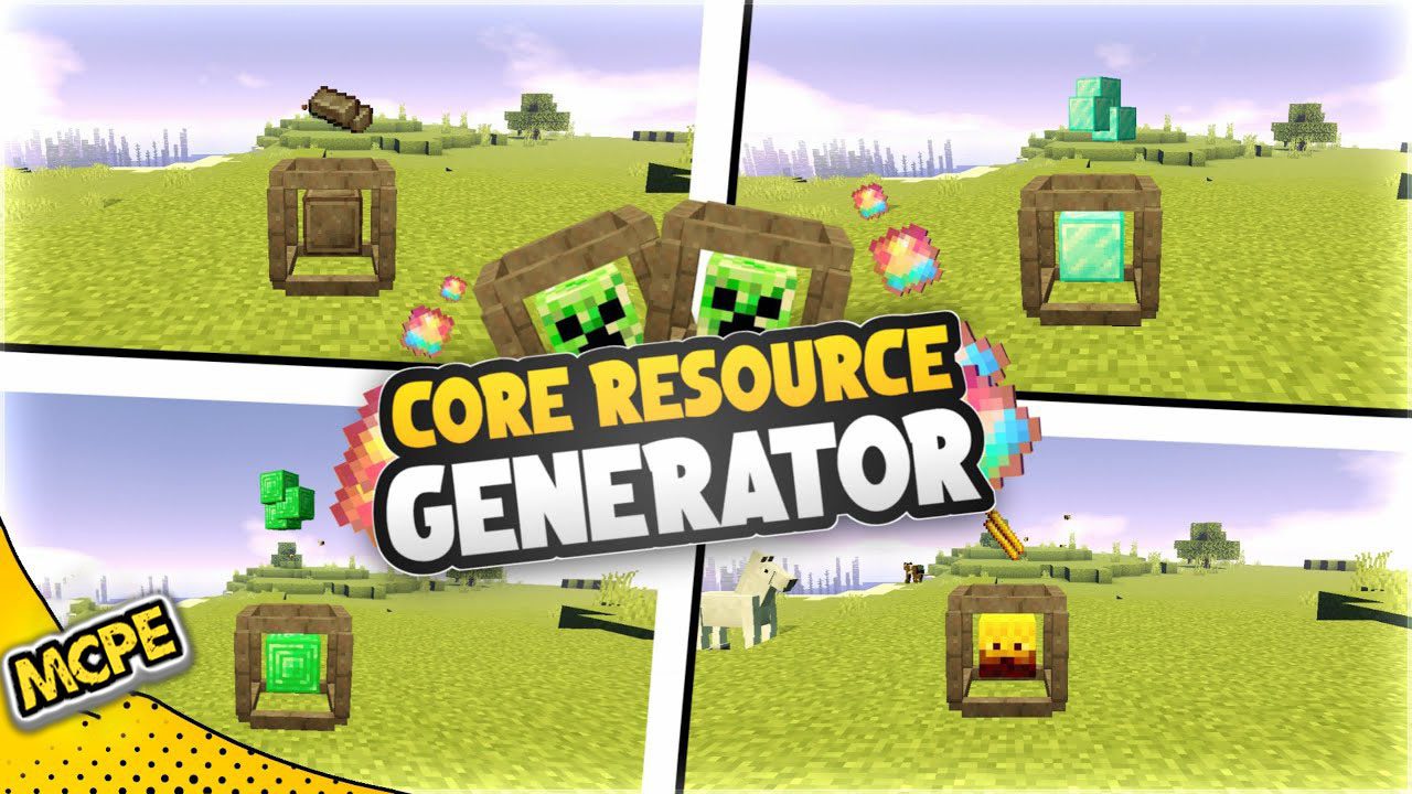 Core Resource Generator Addon (1.19, 1.18) - Better Way to Gather Resources 1
