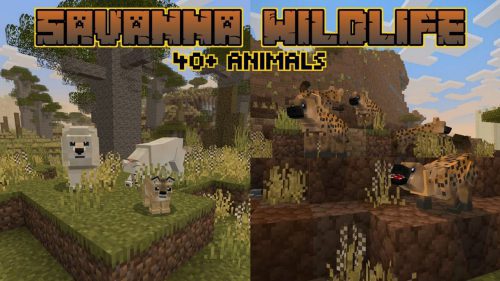 yCreatures Savanna Addon (1.19) – 40+ Wildlife Animals Thumbnail