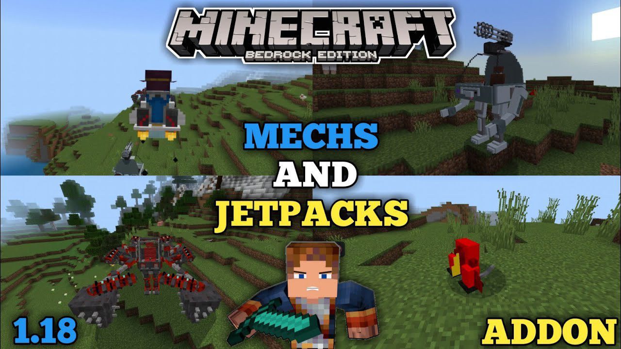 Mechs and Jetpacks (1.18, 1.17) - Destroyer Robot, Heavy Miner 1