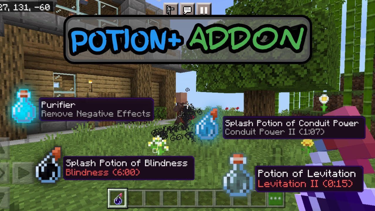 Potion+ Addon (1.18) - Brewing, Upgrading Potion 1