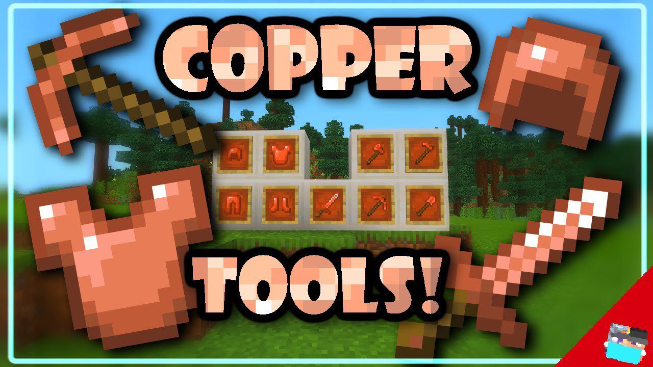 Copper Equipment Addon (1.19, 1.18) - Armor, Tools, and Hammers 1