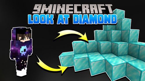Look At Diamond Data Pack (1.17.1, 1.16.5) – Infinite Diamonds! Thumbnail