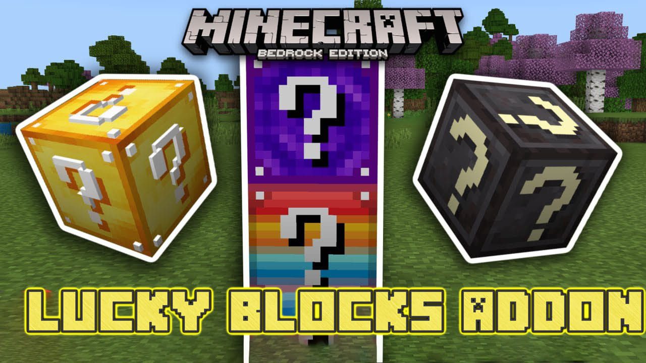 Lucky Blocks Addon (1.16) - Unlucky or ... 1