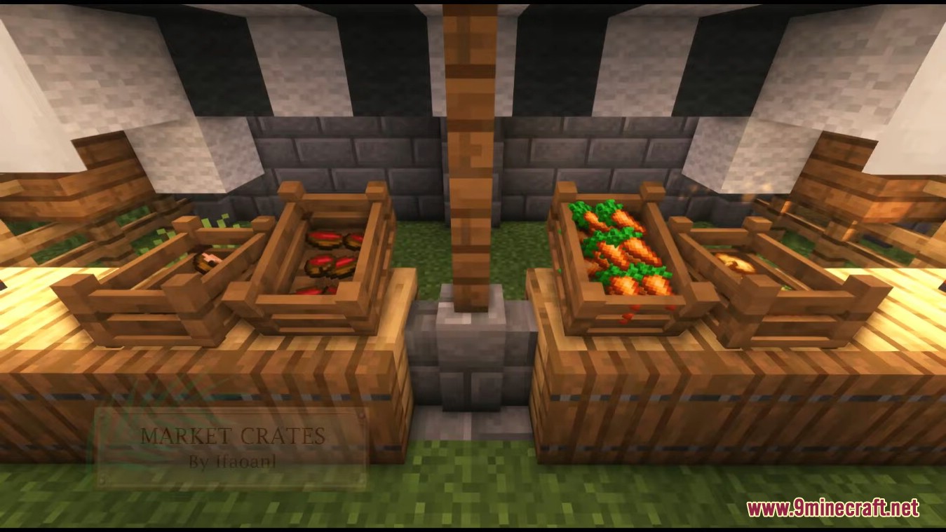 Market Crates Mod (1.19.3, 1.18.2) - A Unique Way to Store Your Minecraft Stuff 4