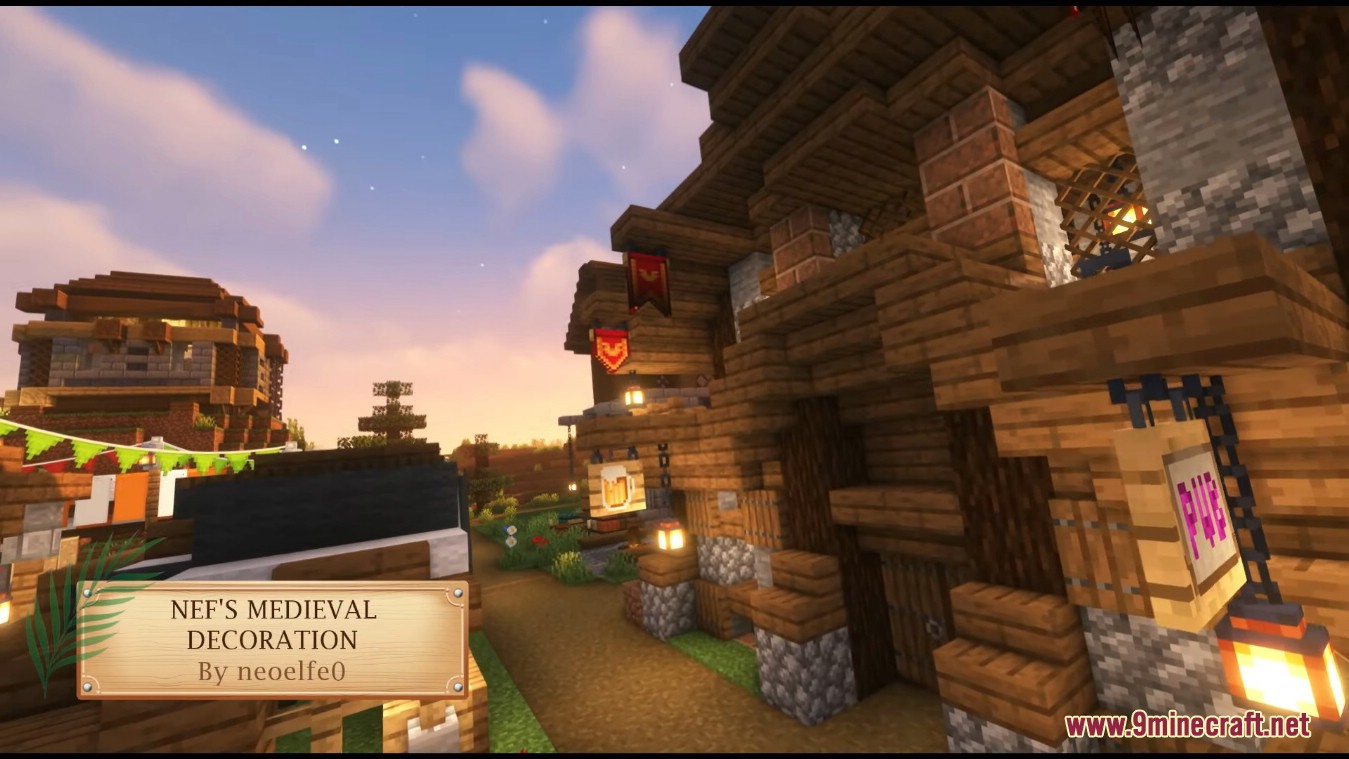 Medieval Decoration Mod (1.17.1, 1.16.5) - Medieval Themed Furniture 2