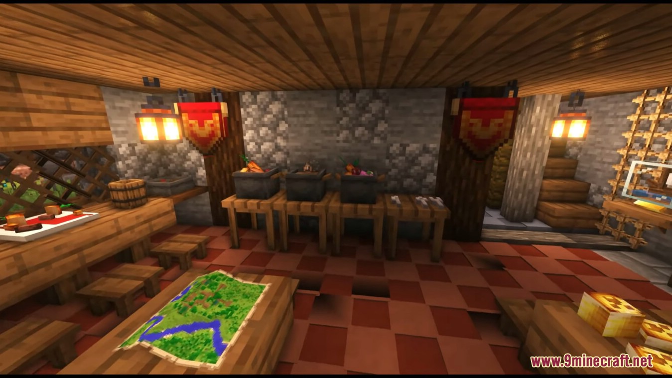 Medieval Decoration Mod (1.17.1, 1.16.5) - Medieval Themed Furniture 4